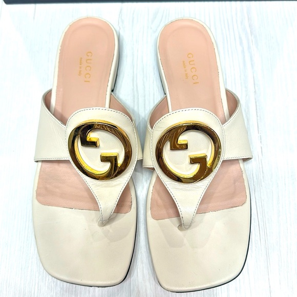 Authentic GUCCI interlocking GG sandals - Picture 1 of 6